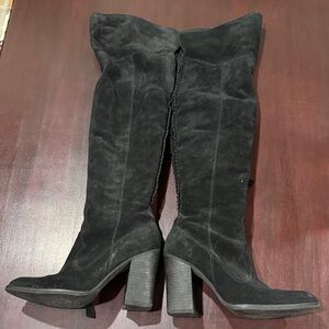 Dolce Vita Black Over-the-Knee Boots